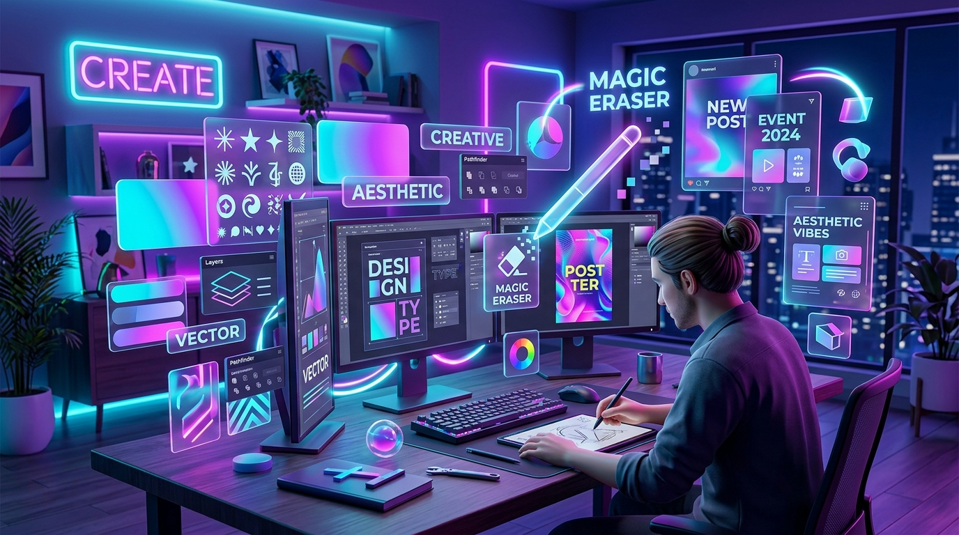 Canva Pro Creative Design Studio and Magic Tools Suite